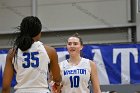 WBBall vs MHC  Wheaton College women's basketball vs Mount Holyoke College. - Photo By: KEITH NORDSTROM : Wheaton, basketball